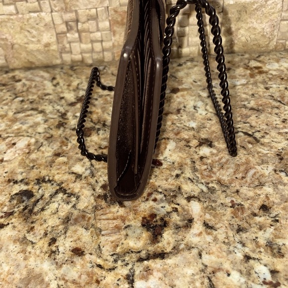 Celine Macadam Canvas & Croc Embossed Leather Wallet - Picture 8 of 12